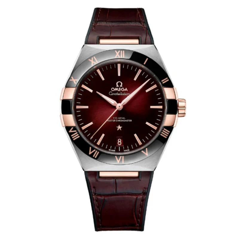 Omega Constellation Co-Axial Master Chronometer 'Burgundy'